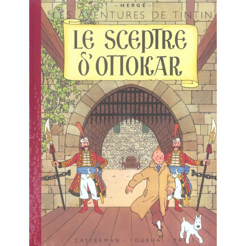 TINTIN FAC SIMILE COULEURS T08 LE SCEPTRE D OTTOKAR