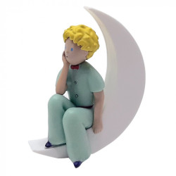 LE PETIT PRINCE FIGURINE PETIT PRINCE SUR LA LUNE