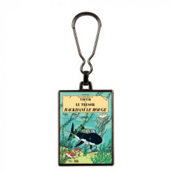 TINTIN LE TRESOR DE RACKAM LE ROUGE PORTE CLES METAL 7 CM