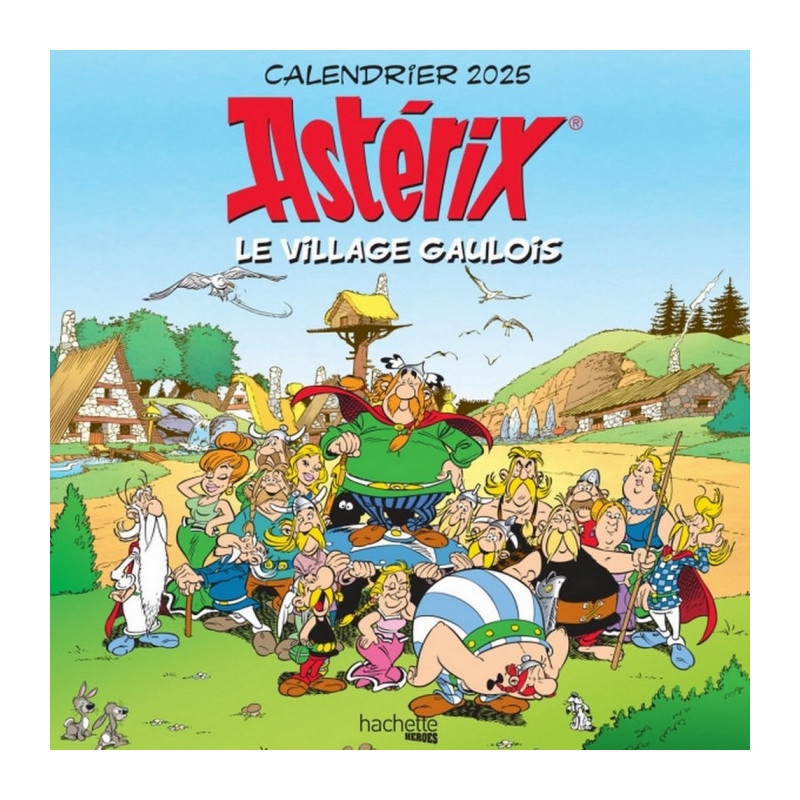 CALENDRIER ASTERIX 2025