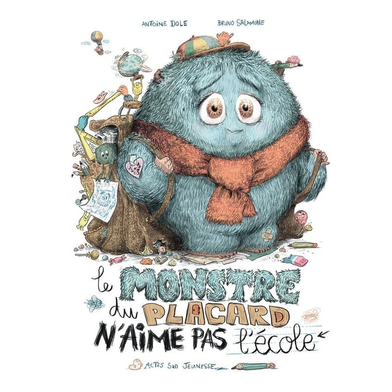 LE MONSTRE DU PLACARD N AIME PAS L ECOLE