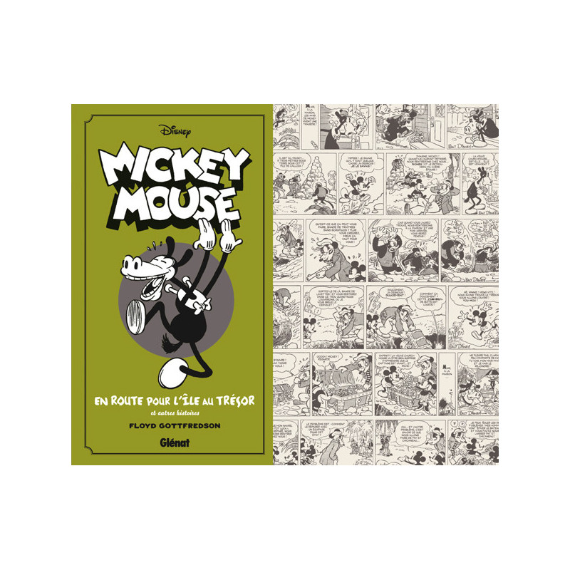 MICKEY MOUSE PAR FLOYD GOTTFREDSON NB TOME 02 1932 1933 EN ROUTE POUR 