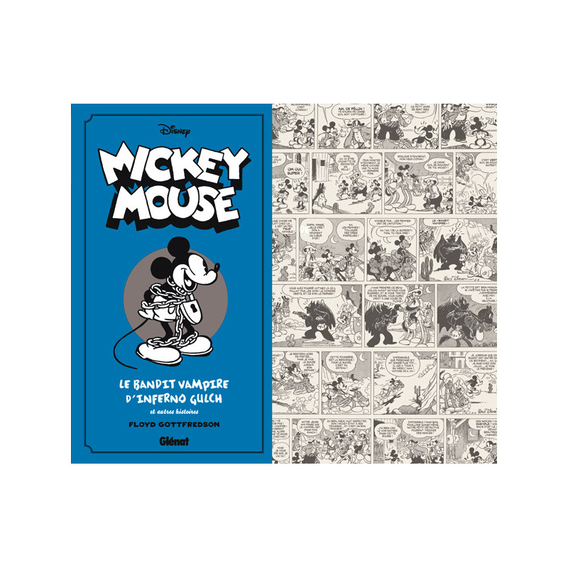 MICKEY MOUSE PAR FLOYD GOTTFREDSON NB TOME 03 1934 1935 LE BANDIT VAMP