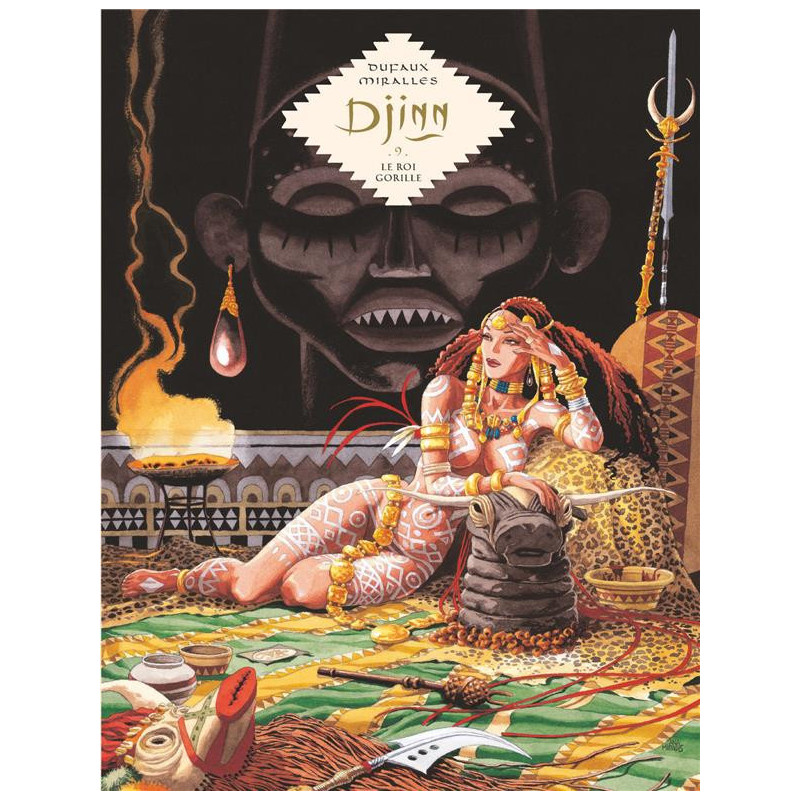 DJINN TOME 9 LE ROI GORILLE EDITION SPECIALE GRAND FORMAT