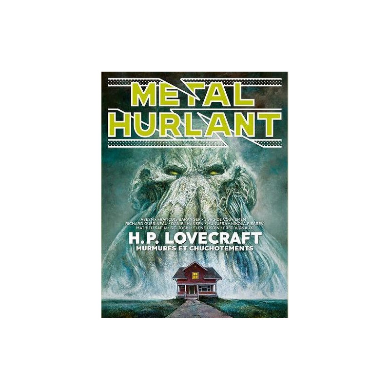 METAL HURLANT N 12  H P  LOVECRAFT  MURMURE ET CHUCHOTEMENT