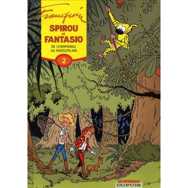 SPIROU ET FANTASIO L INTEGRALE TOME 2 DE CHAMPIGNAC AU MARSUPILAMI