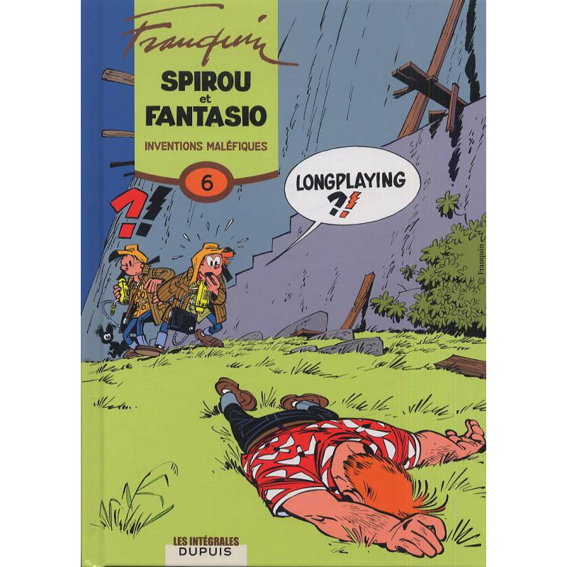 SPIROU ET FANTASIO L INTEGRALE TOME 6 INVENTIONS MALEFIQUES