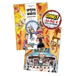 SPOON AND WHITE  PACK TOME 07   TOME 09  MANHATTAN KAPUTT