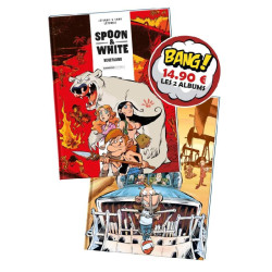 SPOON AND WHITE  PACK TOME 08   TOME 09  NEVERLAND