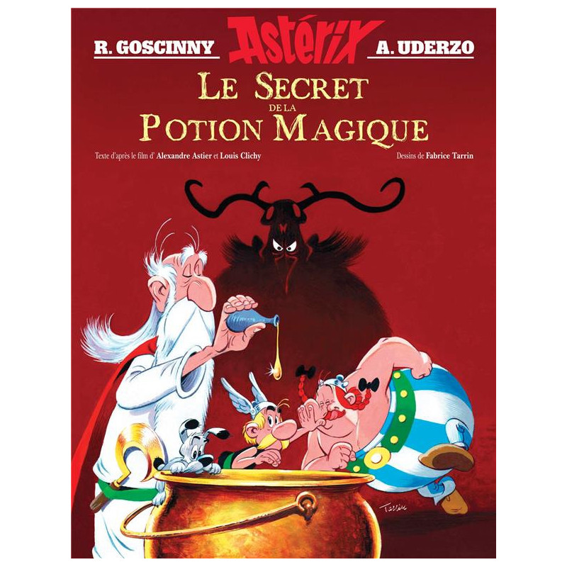 ASTERIX ALBUM ILLUSTRE DU FILM LE SECRET DE LA POTION MAGIQUE