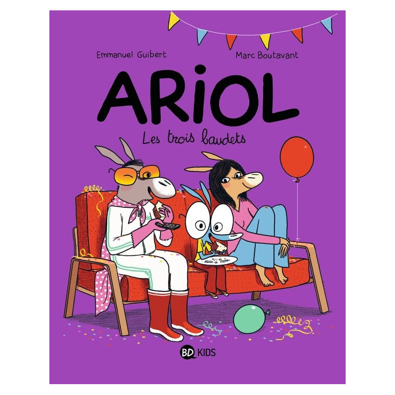 ARIOL TOME 08  LES TROIS BAUDETS