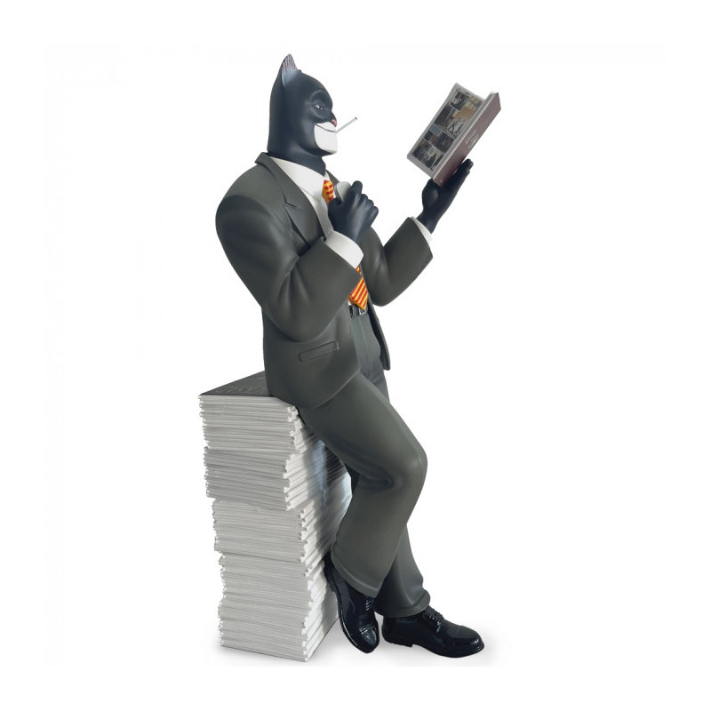 JOHN BLACKSAD PILE D ALBUM FIGURINE 25CM
