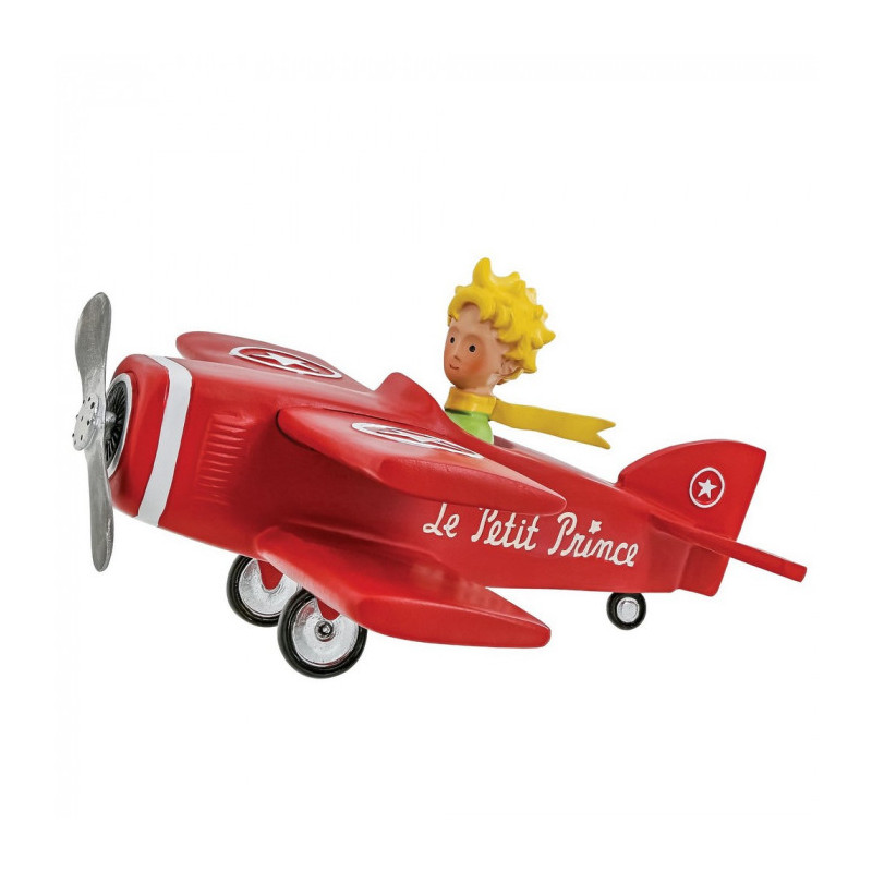 LE PETIT PRINCE DANS SON AVION FIGURINE 18CM