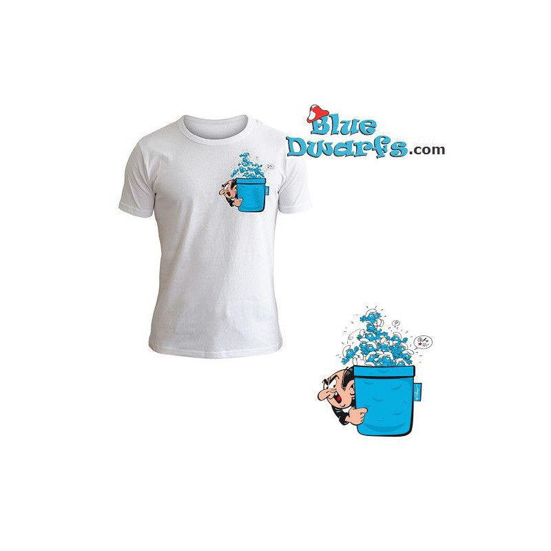 GARGAMEL ET LES SCHTROUMPFS T SHIRT XS