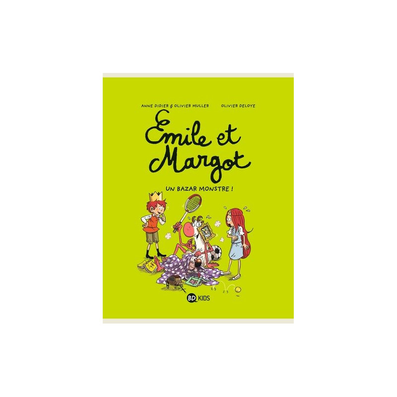 EMILE ET MARGOT TOME 03 UN BAZAR MONSTRE