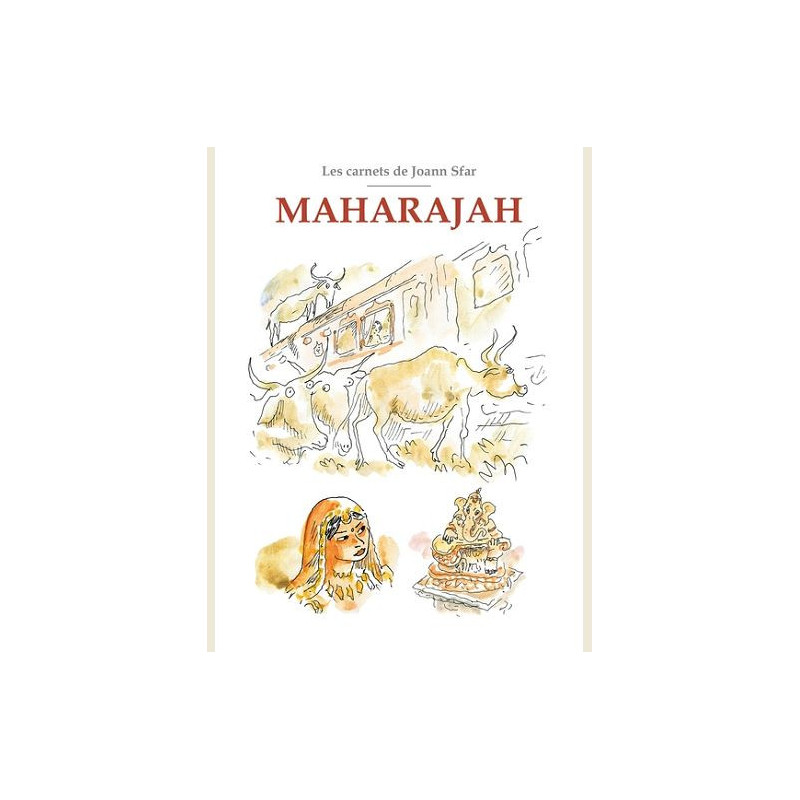 CARNETS DE JOANN SFAR ONE SHOT LES CARNETS DE JOANN SFAR MAHARAJAH NED