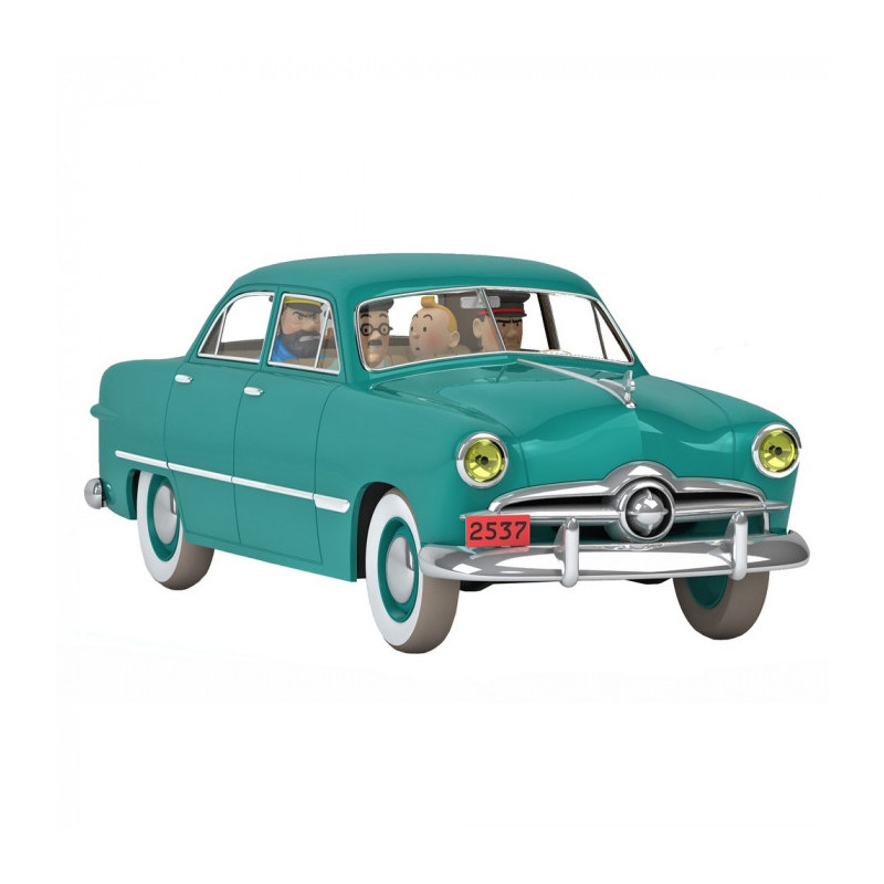 VOITURE CUSTOM DE SBRODJ TINTIN VOITURE FIGURINE 15 CM