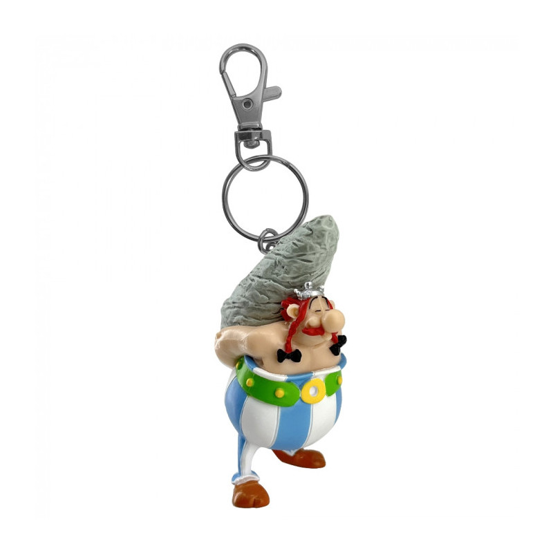 OBELIX PORTANT UN MENHIR ASTERIX ET OBELIX PORTE CLES 7CM