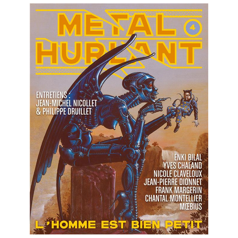 METAL HURLANT N  4  L HOMME EST BIEN PETIT