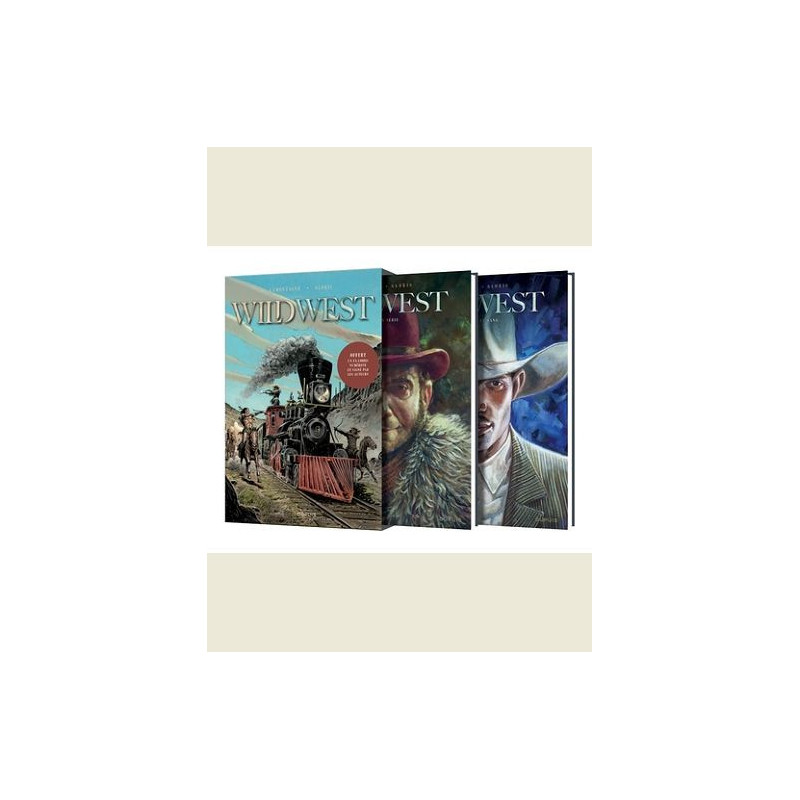 FOURREAU WILD WEST T3 T4 AVEC EX LIBRIS NUMEROTE ET SIGNE