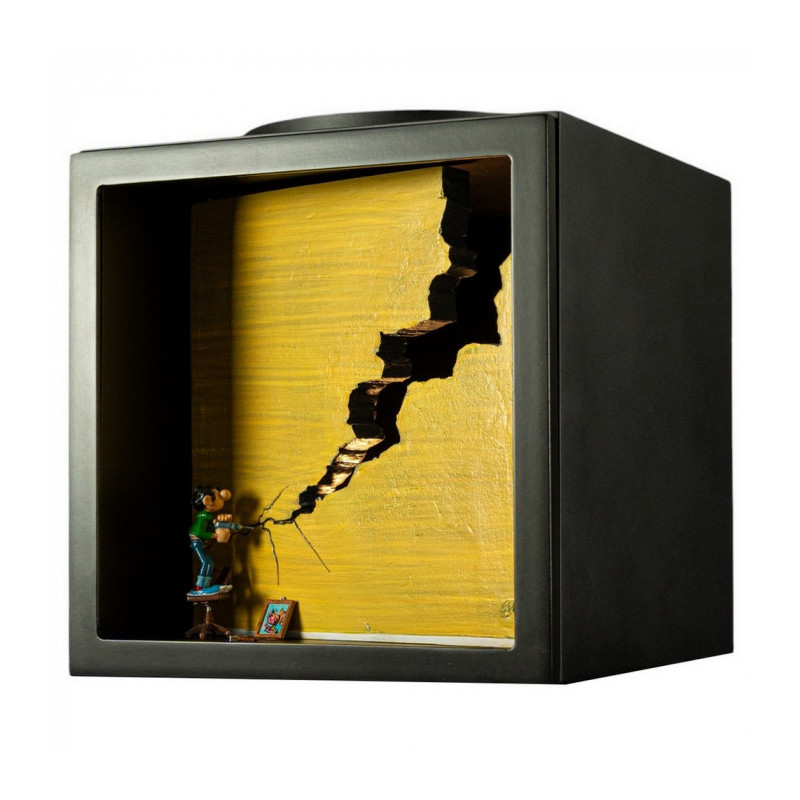 GASTON LAGAFFE LA PERCEUSE FIGURINE 23CM