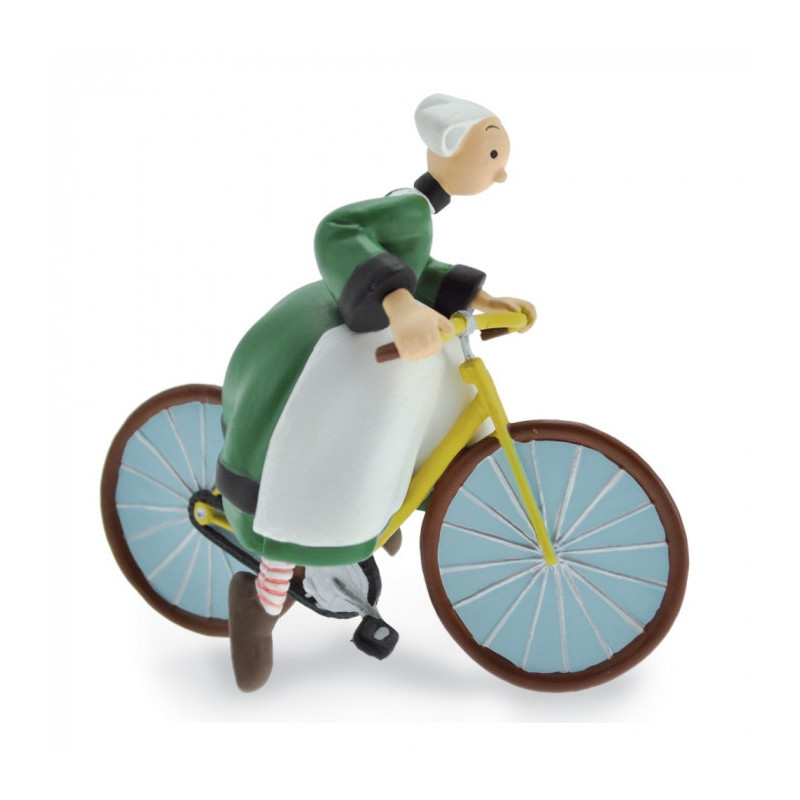 BECASSINE A VELO FIGURINE 8CM