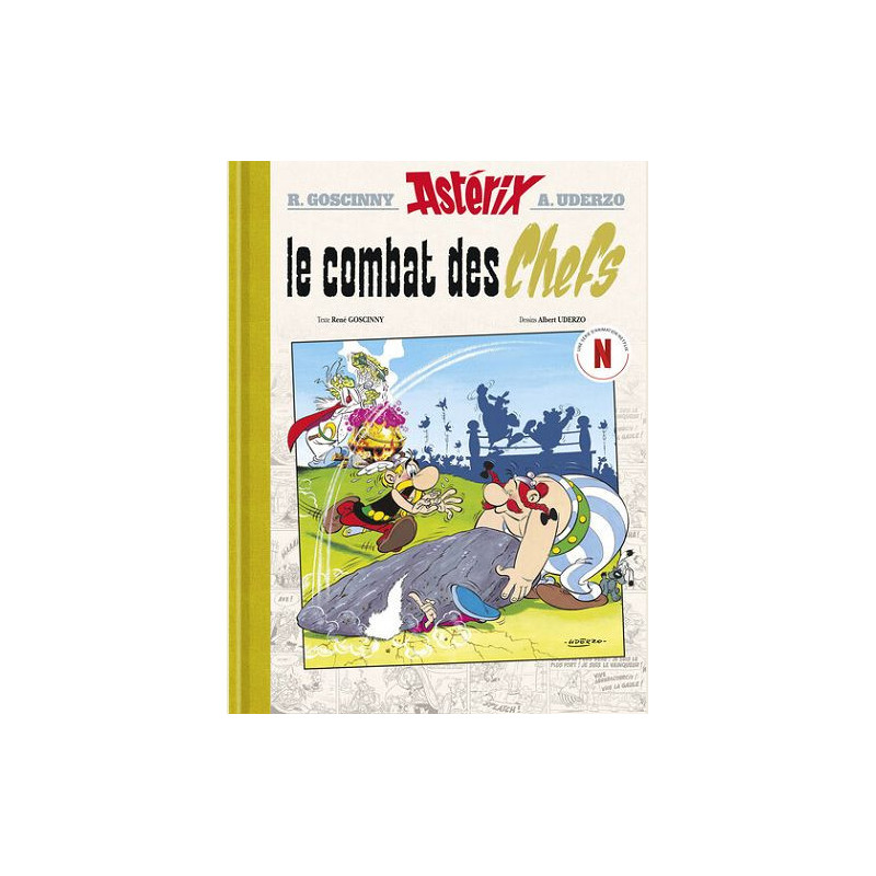 ASTERIX LE COMBAT DES CHEFS N 7 EDITION LUXE SERIE NETFLIX
