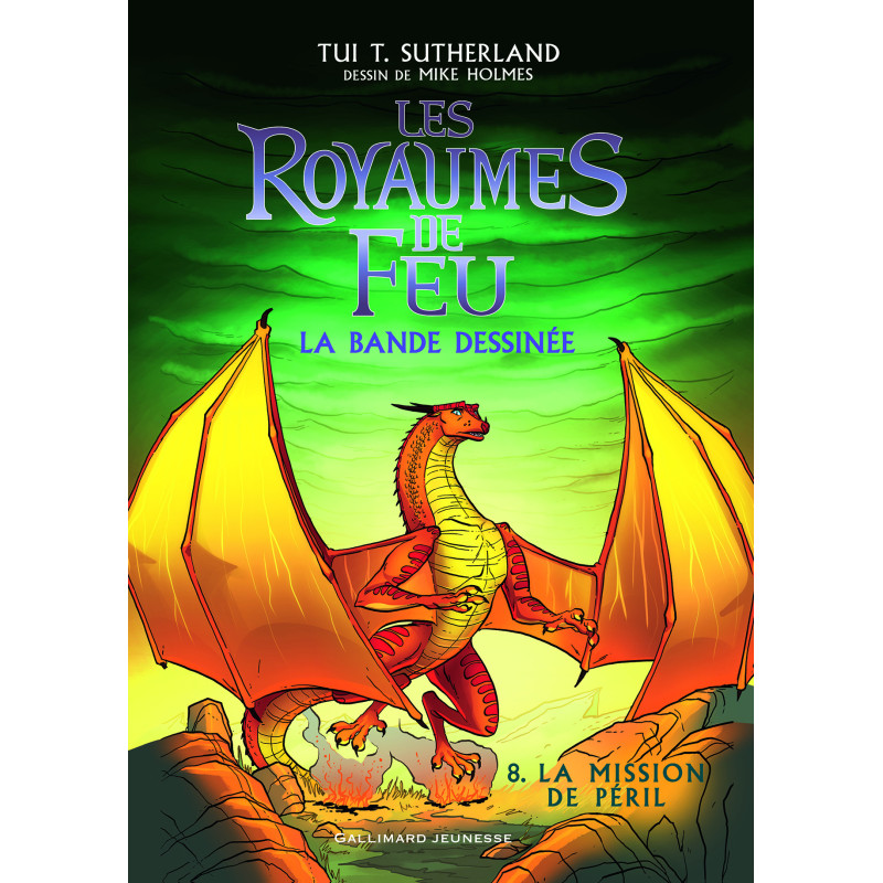 LES ROYAUMES DE FEU VOL08 LA BANDE DESSINEE LA MISSION DE PERIL