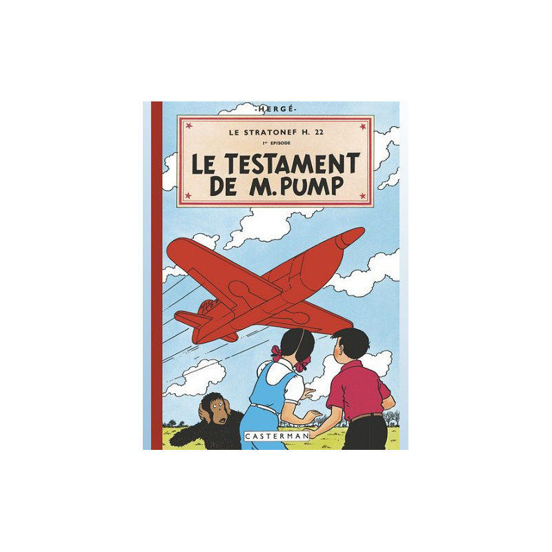 JO ET ZETTE T03 LE TESTAMENT DE M PUMP VOL03 LE STRATONEF H 22 1ER EPI