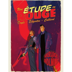 LES AVENTURES ILLUSTREES DE SHERLOCK HOLMES UNE ETUDE EN ROUGE