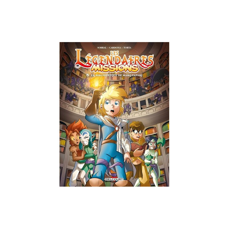 LES LEGENDAIRES MISSIONS T08 LA BIBLIOTHEQUE DE MARQ TAPAHJ