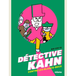 DETECTIVE KAHN CONTRE LES BLANCSBECS ILLUSTRATIONS  COULEUR