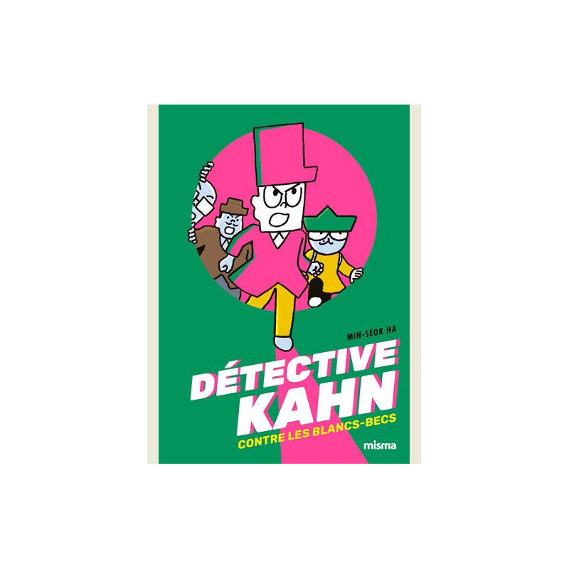 DETECTIVE KAHN CONTRE LES BLANCSBECS ILLUSTRATIONS  COULEUR