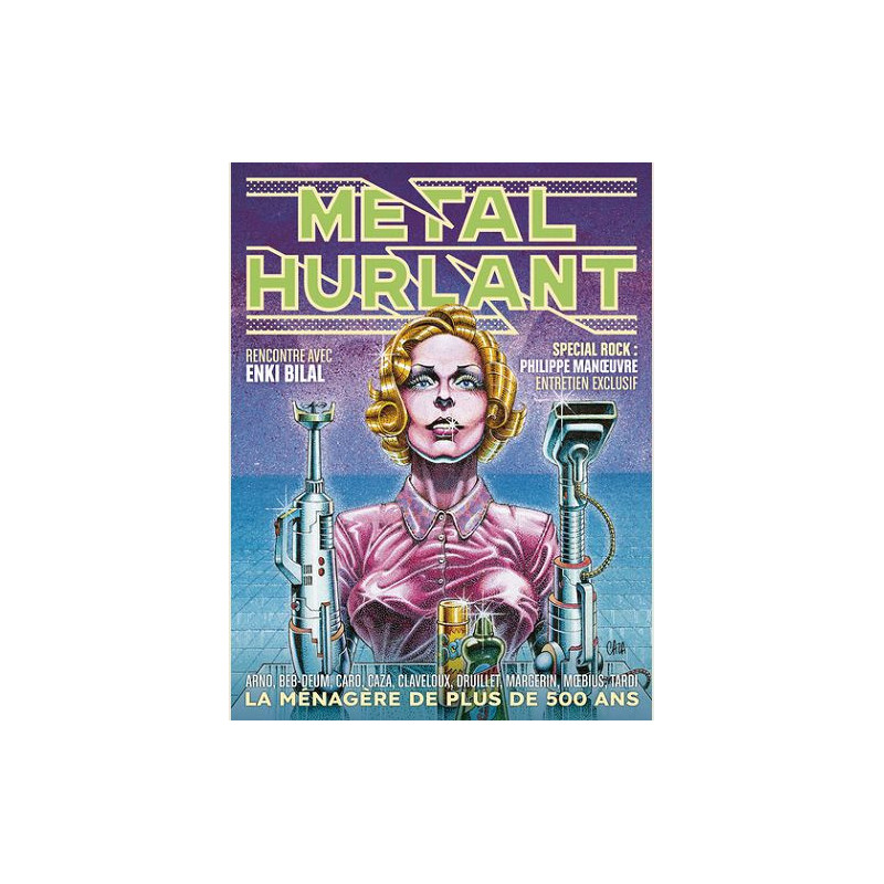 METAL HURLANT N 8 LES CARESSES DE METAL