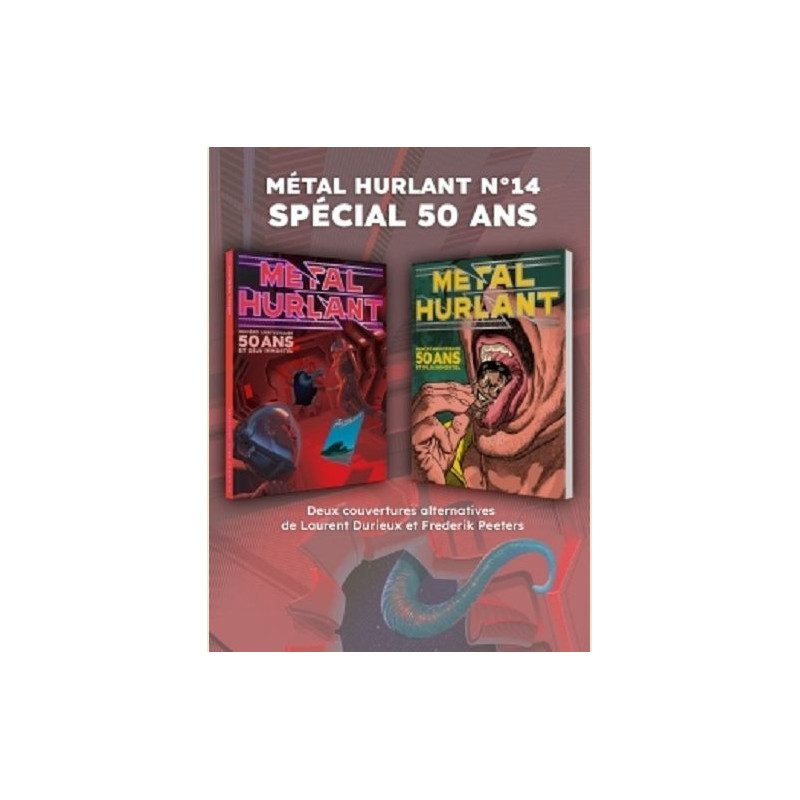 METAL HURLANT N 14 NUMERO ANNIVERSAIRE 50 ANS ET DEJA IMMORTEL