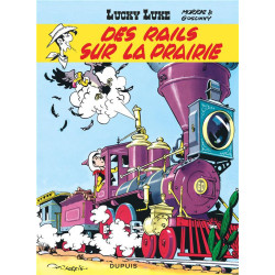 LUCKY LUKE TOME 9 DES RAILS SUR LA PRAIRIE