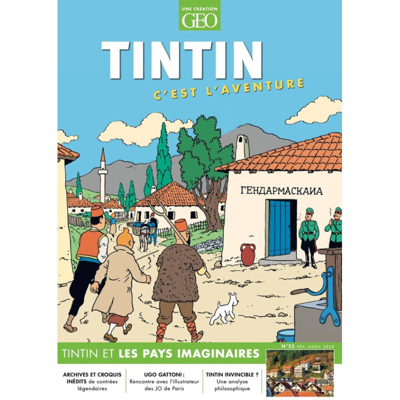 TINTIN C EST L AVENTURE N 23 TINTIN ET LES PAYS IMAGINAIRES LIEUX IMAG
