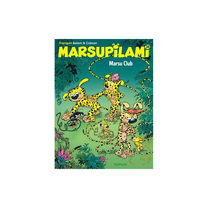MARSUPILAMI TOME 34 MARSU CLUB