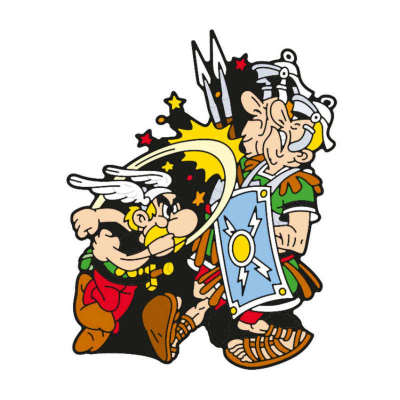 ASTERIX LE GAULOIS PAFF LE ROMAIN MAGNET 7CM
