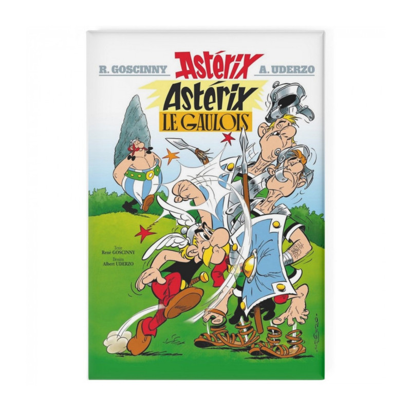 ASTERIX LE GAULOIS COUVERTURE ALBUM MAGNET 8CM