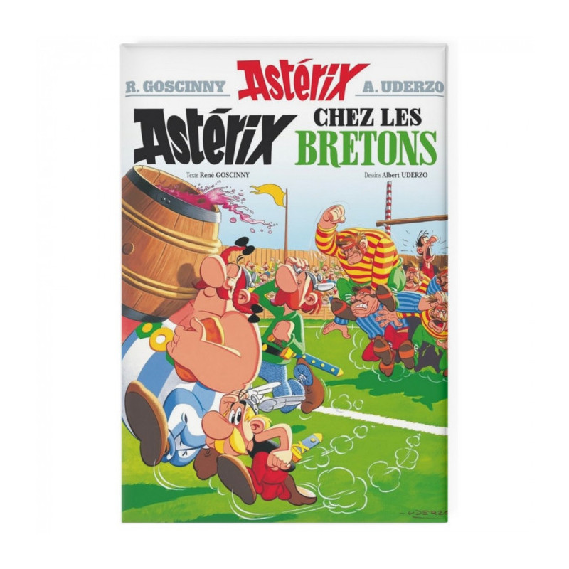 ASTERIX CHEZ LES BRETONS MAGNET 8CM