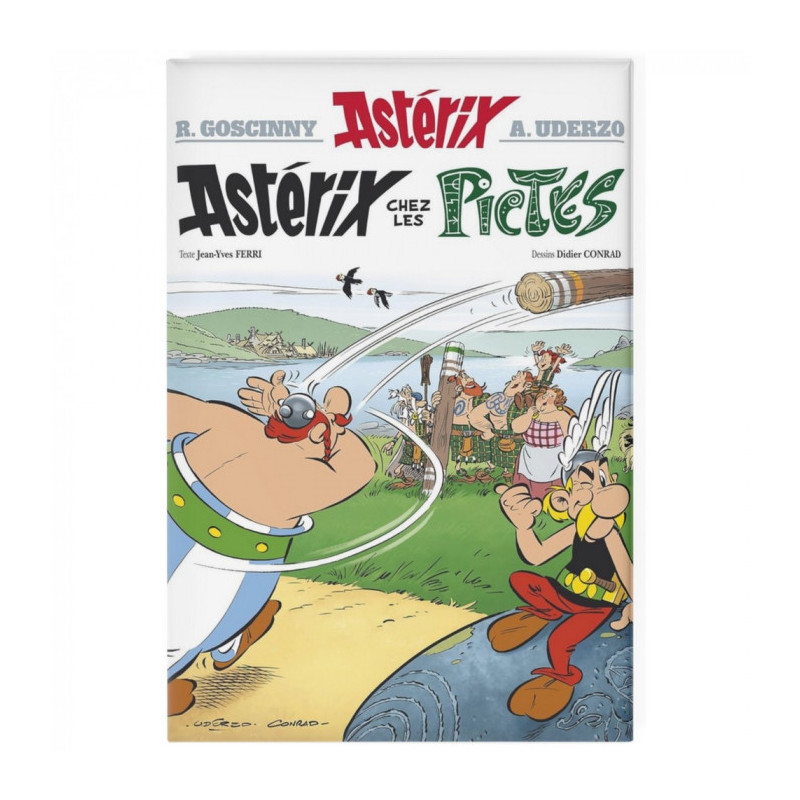 ASTERIX CHEZ LES PICTES MAGNET 8CM