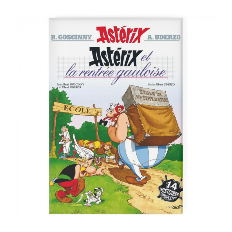 ASTERIX ET LA RENTREE GAULOISE MAGNET 8CM