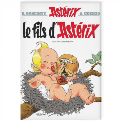 LE FILS D ASTERIX COUVERTURE ALBUM MAGNET 8CM