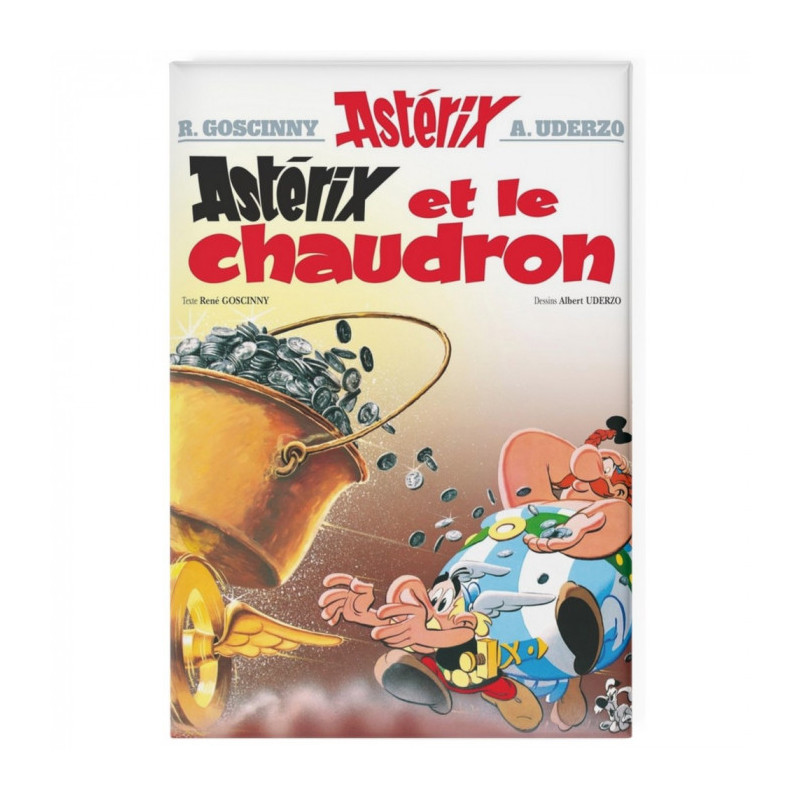 ASTERIX ET LE CHAUDRON ALBUM COUVERTURE MAGNET 8CM