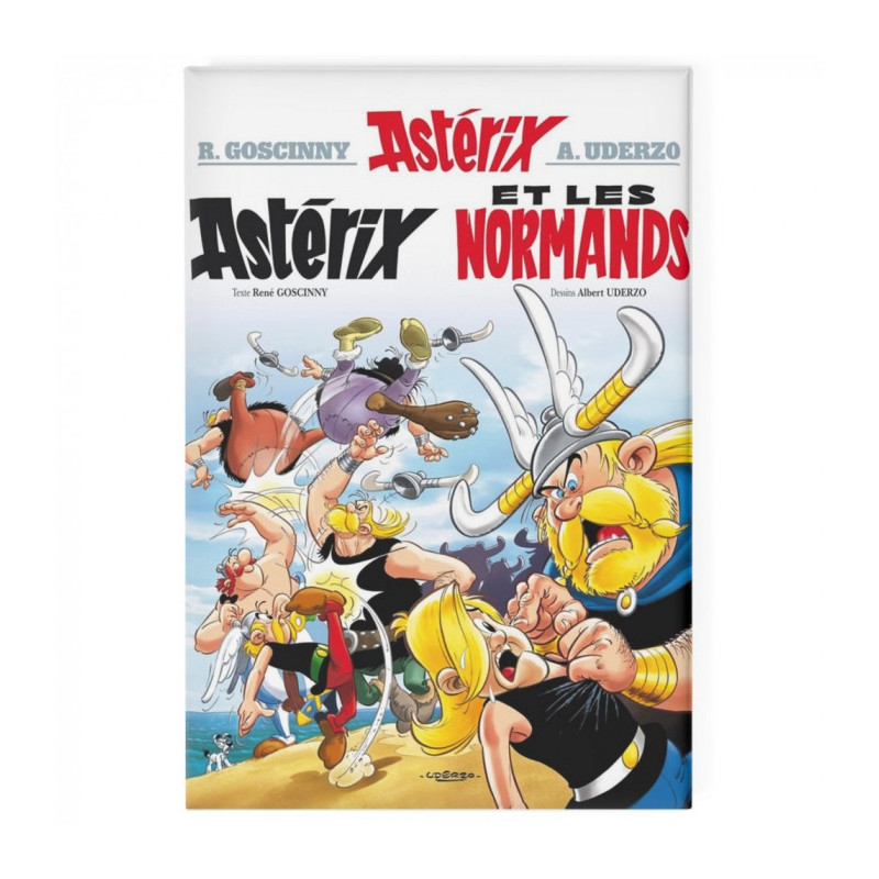 ASTERIX ET LES NORMANDS MAGNET 8CM