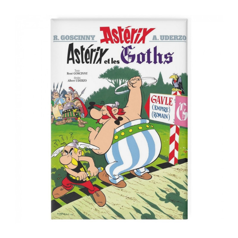 ASTERIX ET LES GOTHS MAGNET 8CM