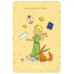 LE PETIT PRINCE LA FORCE DE LA GRAVITE 10X15CM CARTE POSTALE