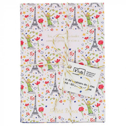 SET DE 3 CARNETS DE NOTES LE PETIT PRINCE ET LA TOUR EIFFEL