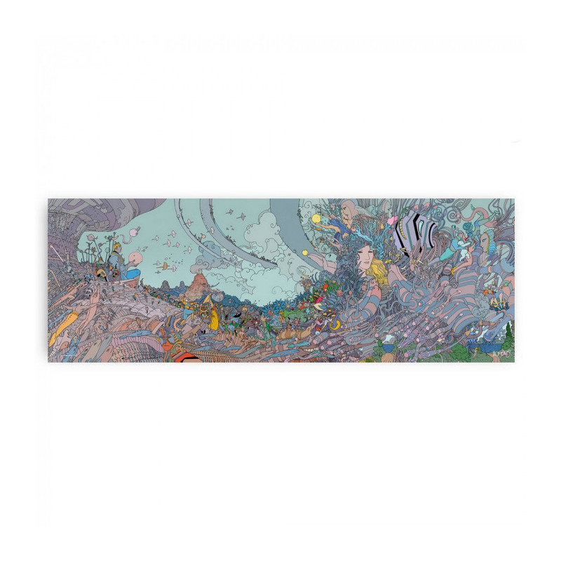 POSTER MOEBIUS LE SAUT DE L ANGE PART1 100X35CM